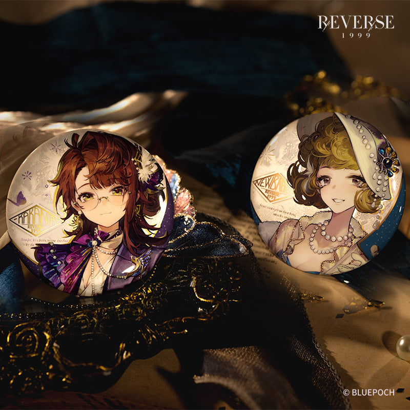 Reverse: 1999 "The Unsinkable" Character Garment Badges