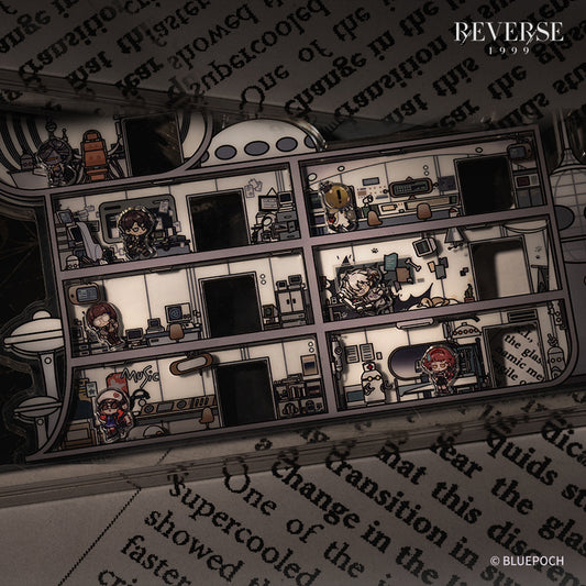 Reverse: 1999 "Chaotic Lab" LSCC Acrylic Maze