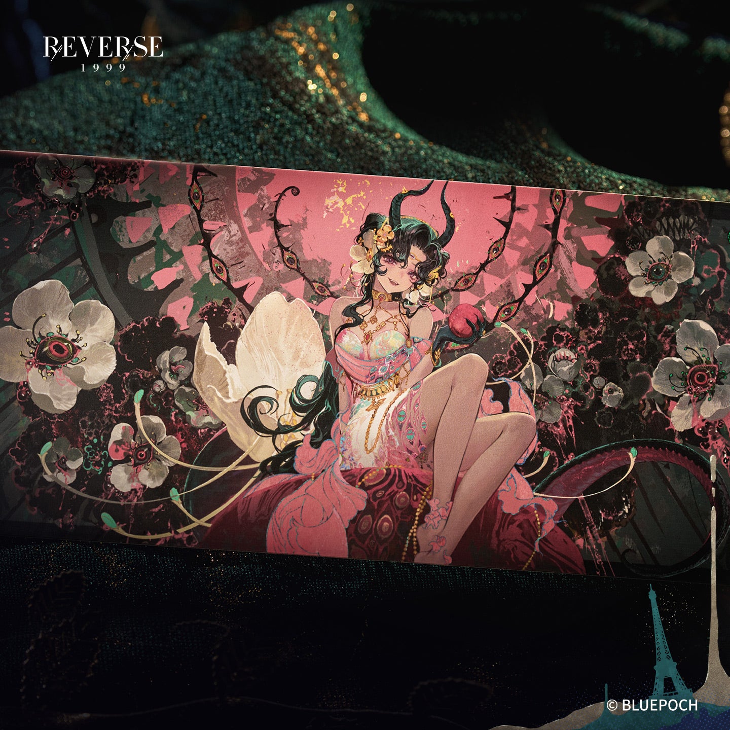 Reverse: 1999 "Forbidden Fruit" Anjo Nala Garment Standee