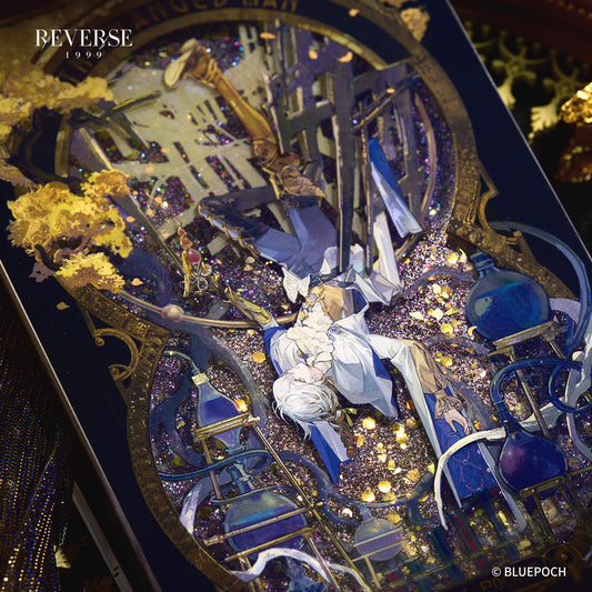 Reverse: 1999 "Forever Is Too Short" Medicine Pocket Quicksand Acrylic Standee