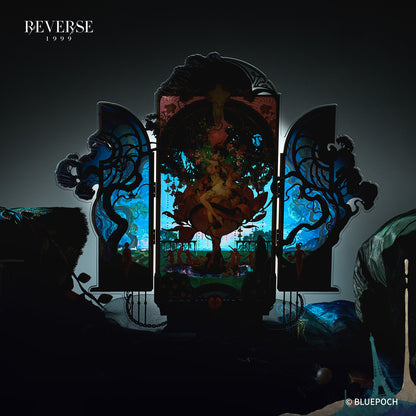 Reverse: 1999 "Forbidden Fruit" Anjo Nala Garment Standee