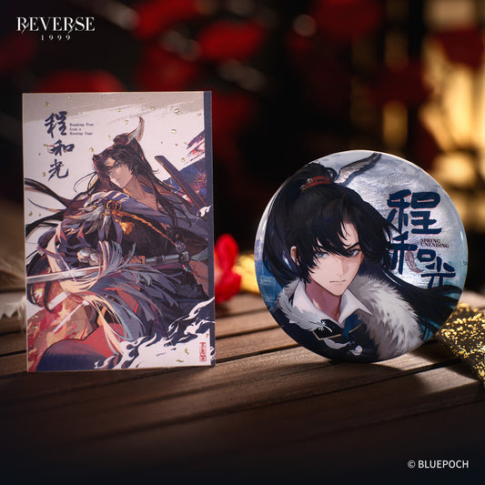 "A World in Every Blade" Badge & Character Postcard Packs