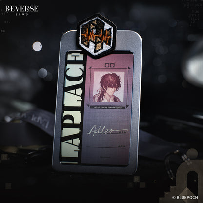 "Paradox Deduction" Enigma ID Badge Holder
