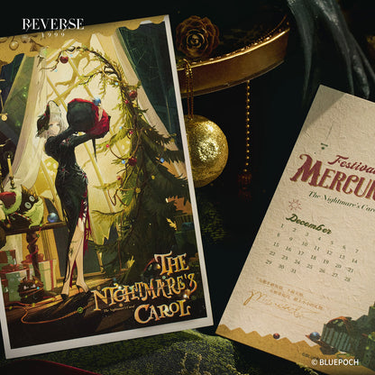 Reverse: 1999 "The Nightmare's Carol" Mercuria Holiday Garment Pack