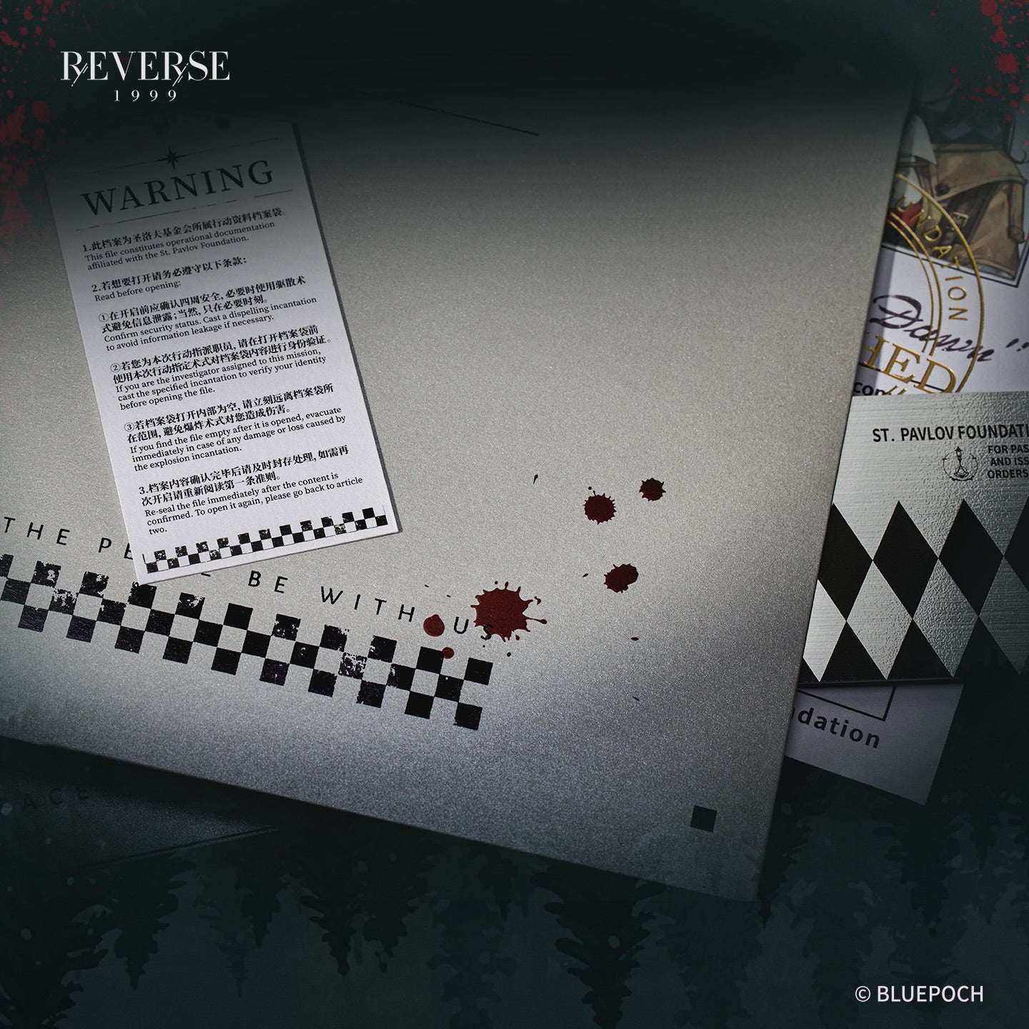 Reverse: 1999 "A Record of Time" Investigator File Folder - Semmelweis Ver.