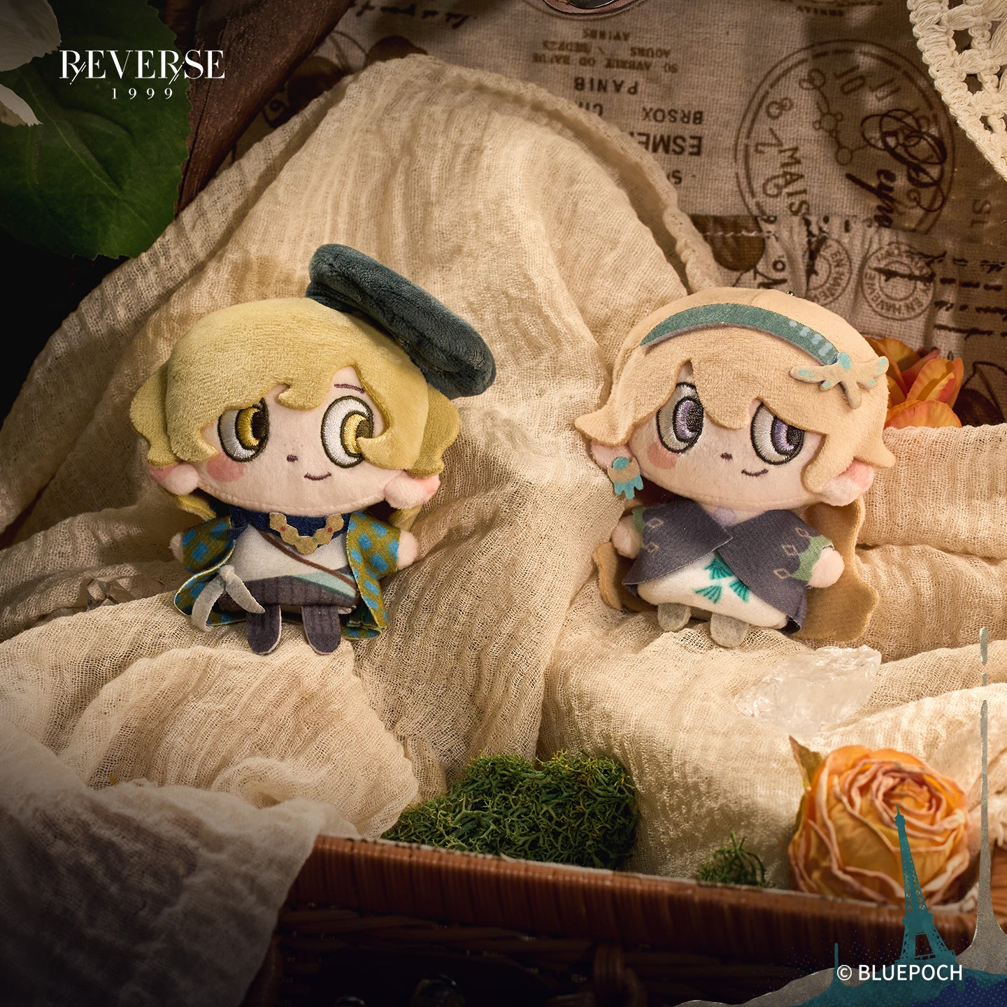 Reverse: 1999 "Fate on a Fingertip" Character Plush Finger Puppet