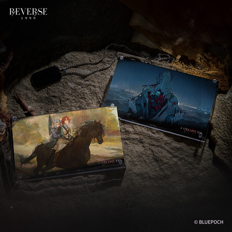 Reverse: 1999 "A Long Long Way" Illustration Postcard Packs