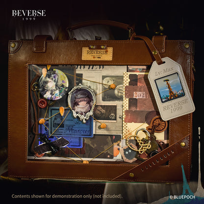 Reverse: 1999 "Packed Up Suitcase" Travel Scrapbook Ita-Bag