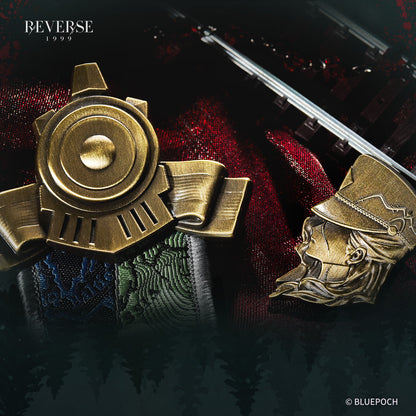 Reverse: 1999 "The Danube Dawn" Railroad Epaulette Charm