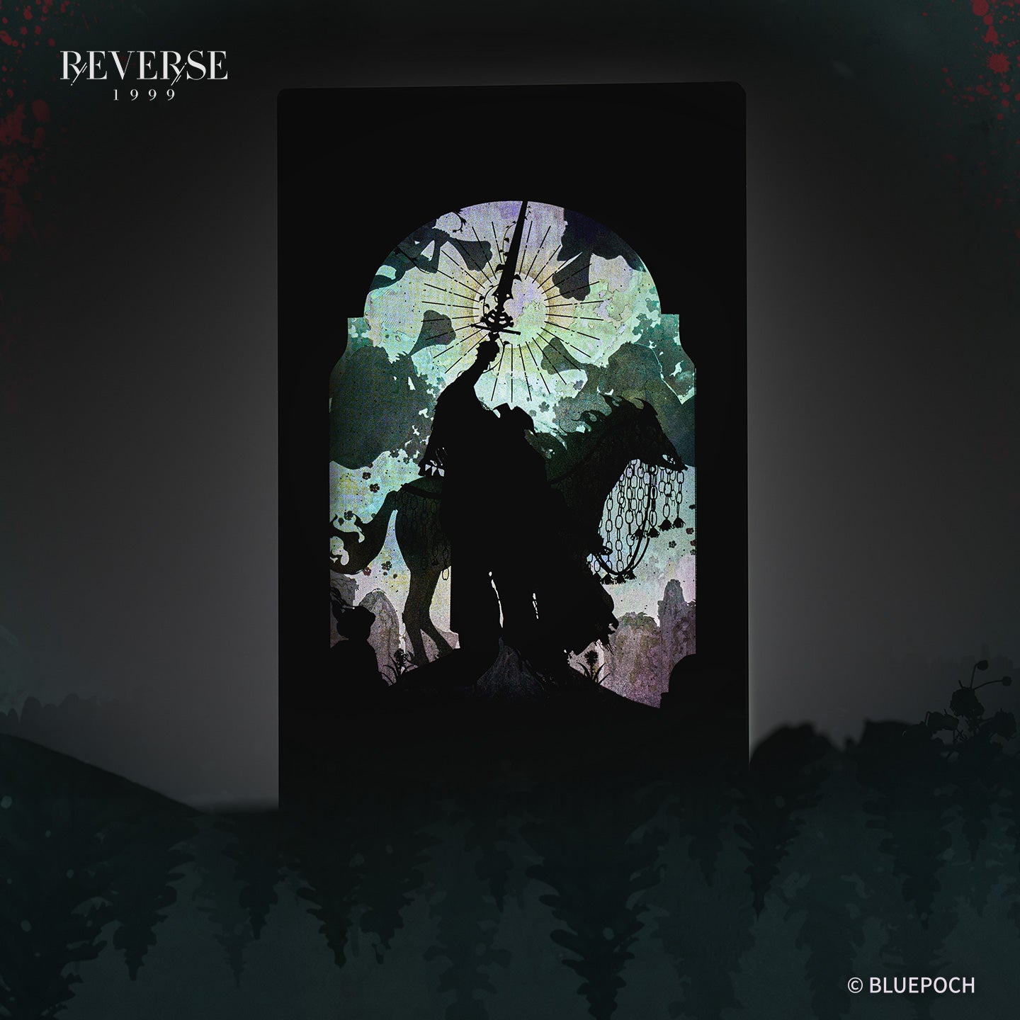 Reverse: 1999 "The Evergreen Soul" A Knight Quicksand Acrylic Standee