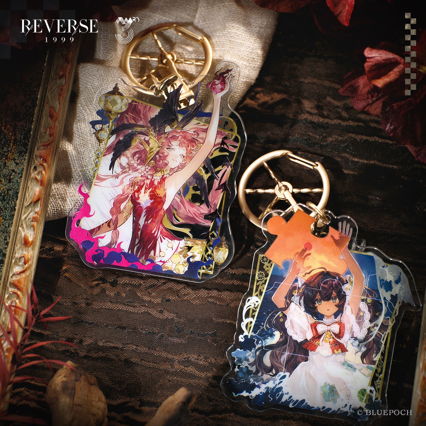Reverse: 1999 "Life and Loss" Garment Theme Character Charm