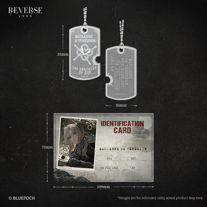 Reverse: 1999 "Homecoming Eulogy" Metal Pendant Set