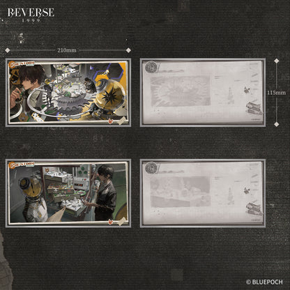 "Pre-Storm Protocol" Silver Foil Shikishi Board