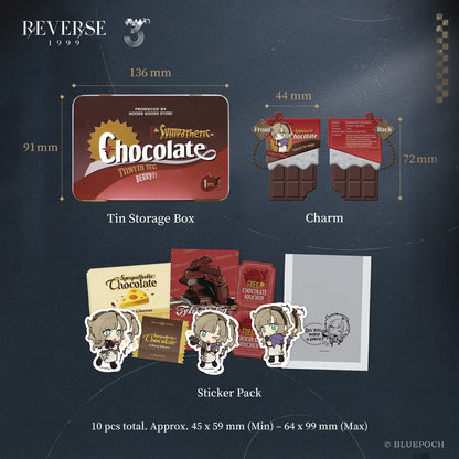 Reverse: 1999 "Sympathetic" Chocolate Charm Set