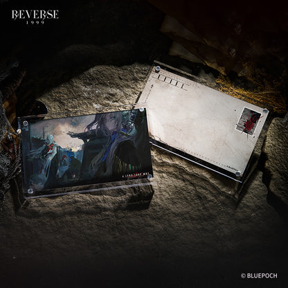 Reverse: 1999 "A Long Long Way" Illustration Postcard Packs