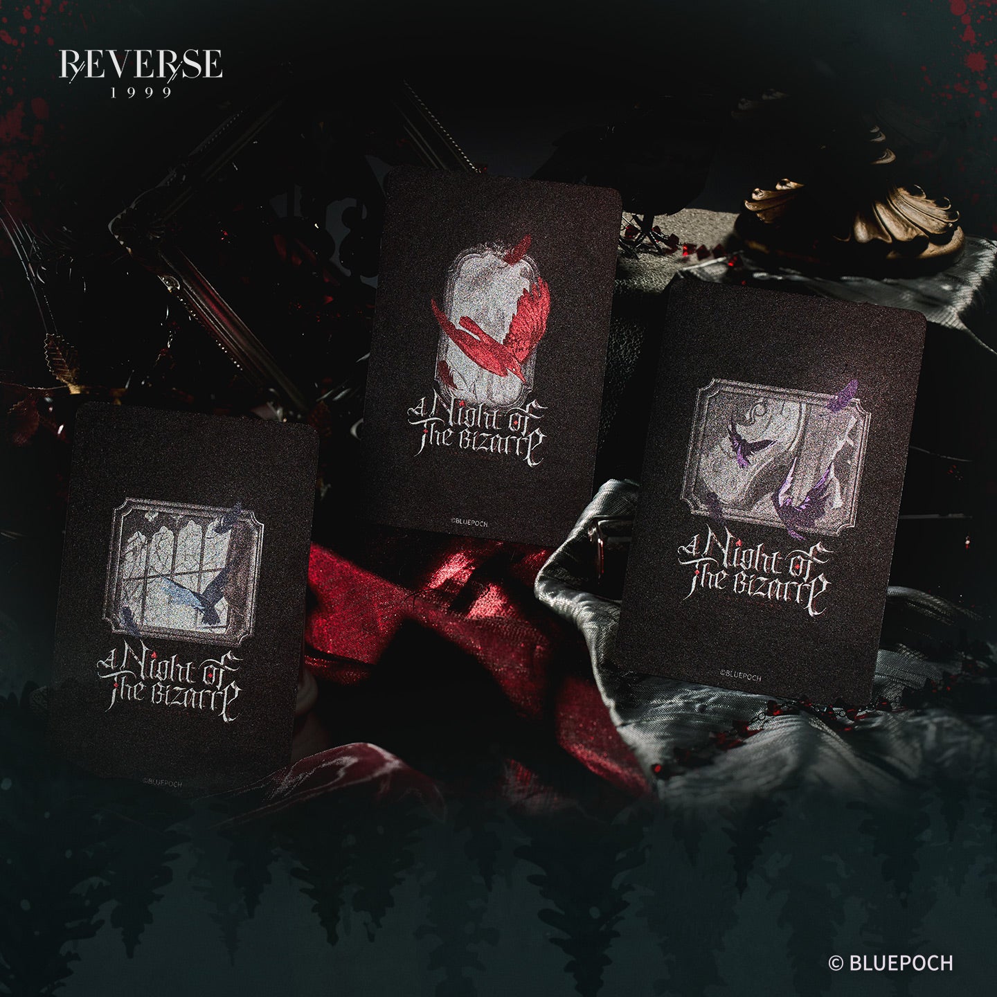 Reverse: 1999 "A Night of the Bizarre" Character Garment Badge Set