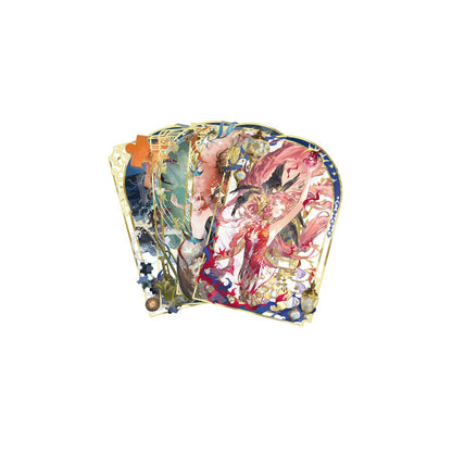 Reverse: 1999 "Life and Loss" Character Garment Latticework Cards