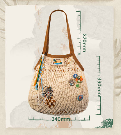 Reverse: 1999 "Waveweaver" Mesh Bag