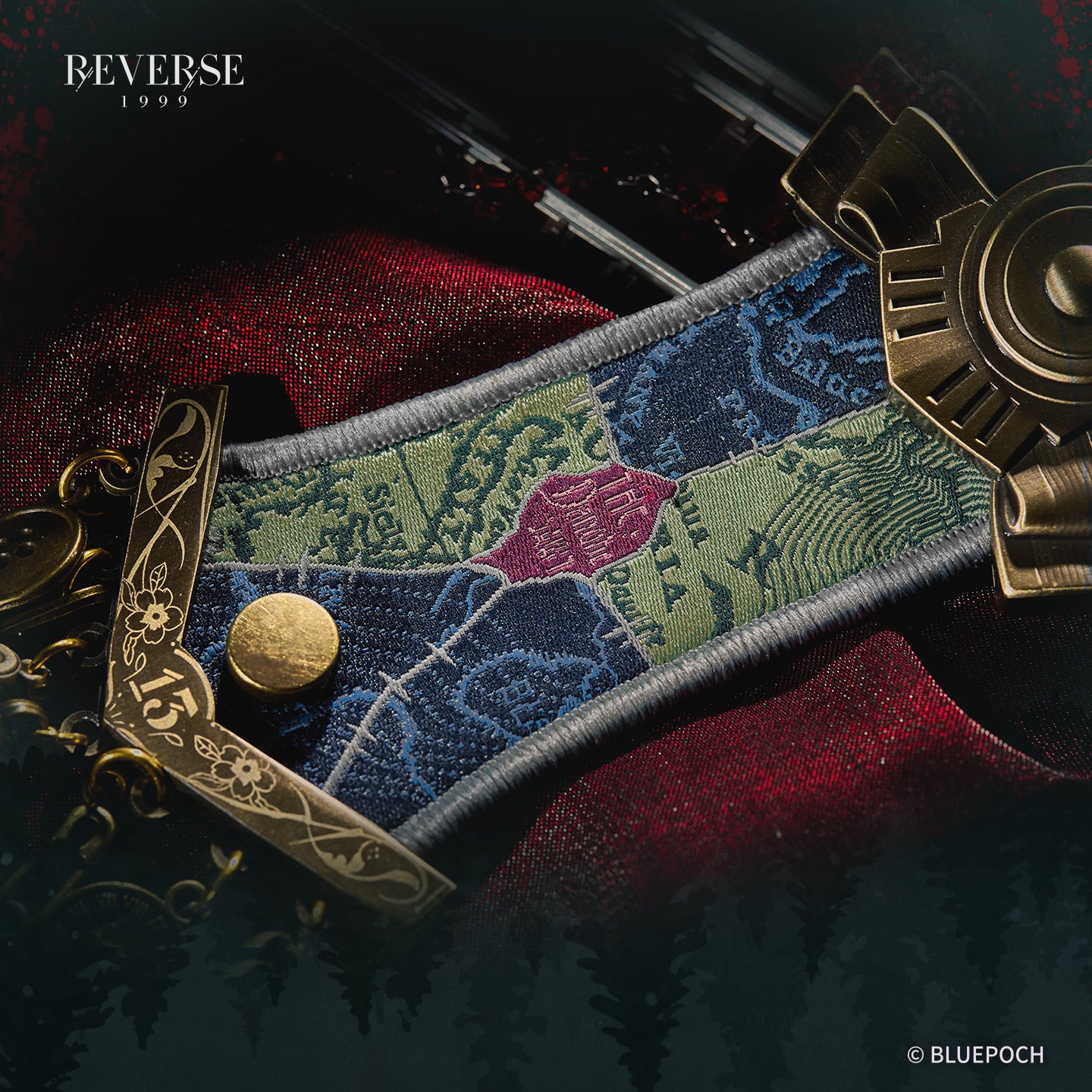 Reverse: 1999 "The Danube Dawn" Railroad Epaulette Charm