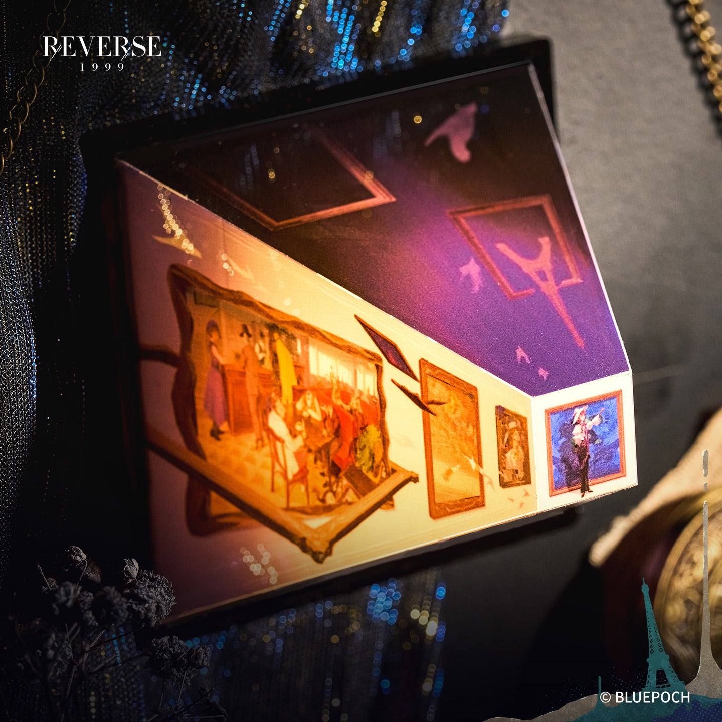 Reverse: 1999 "Echo of a Hymn" Glass-Free 3D Night Light