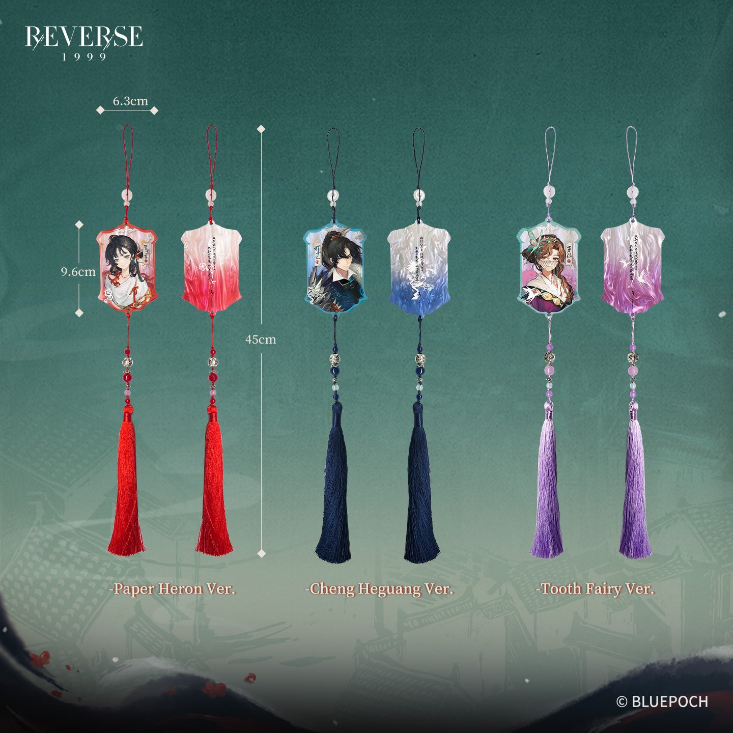 "Traveler's Pass" Acrylic Character Charms