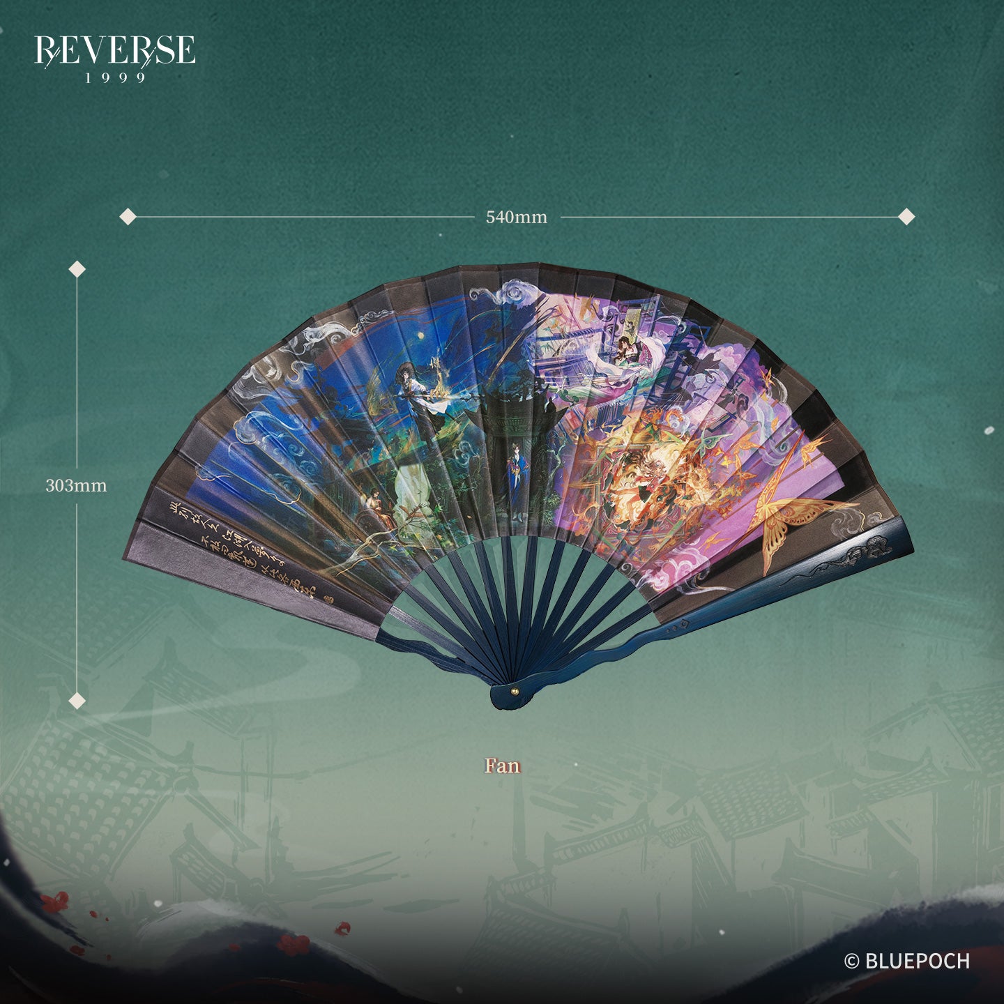 "Tales of the Underworld" Character Garment Fan