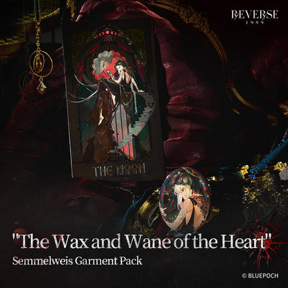 Reverse: 1999 "The Wax and Wane of the Heart" Semmelweis Garment Pack