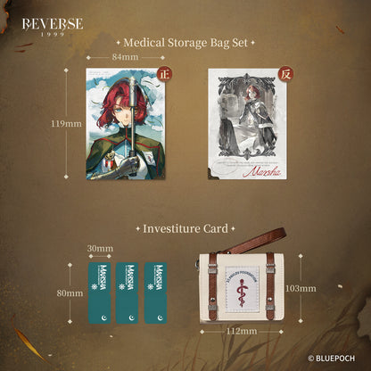 Reverse: 1999 "Duty and Oath" Medical Storage Bag Set