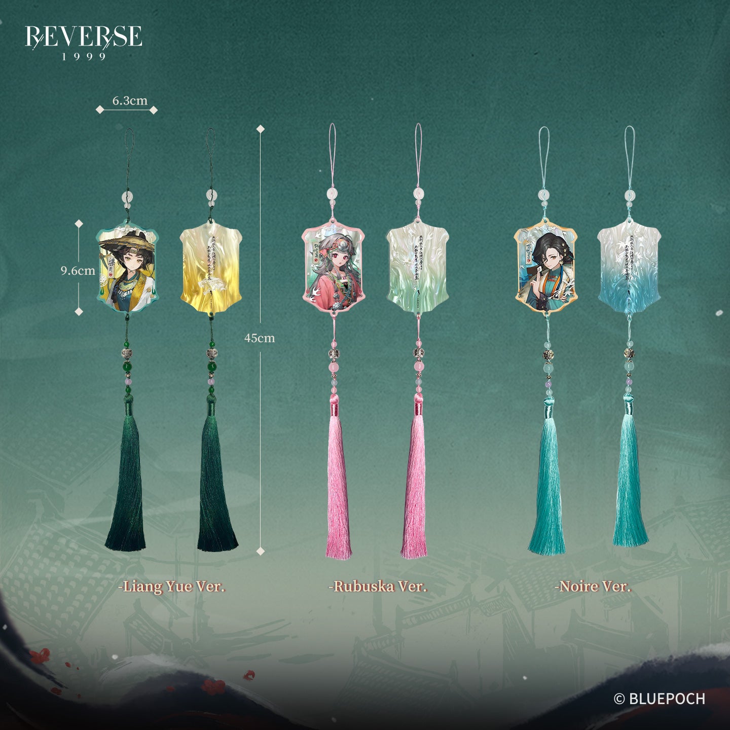 "Traveler's Pass" Acrylic Character Charms