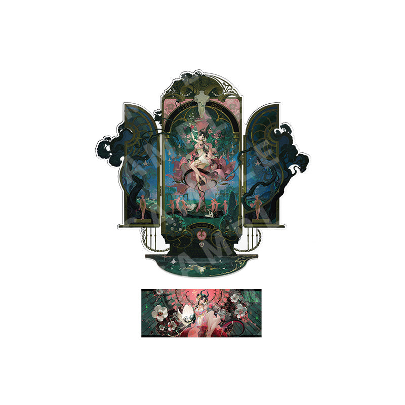 Reverse: 1999 "Forbidden Fruit" Anjo Nala Garment Standee