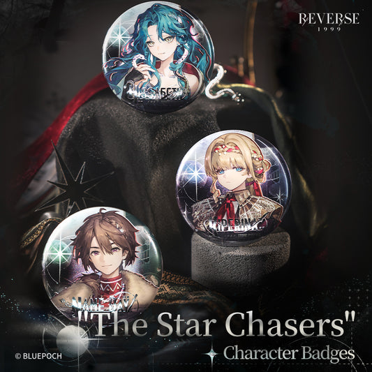 "The Star Chasers" Character Badges