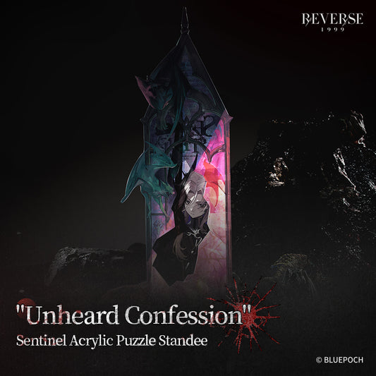 Reverse: 1999 "Unheard Confession" Sentinel Acrylic Puzzle Standee