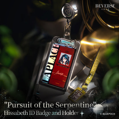 "Pursuit of the Serpentine" Hissabeth ID Badge and Holder