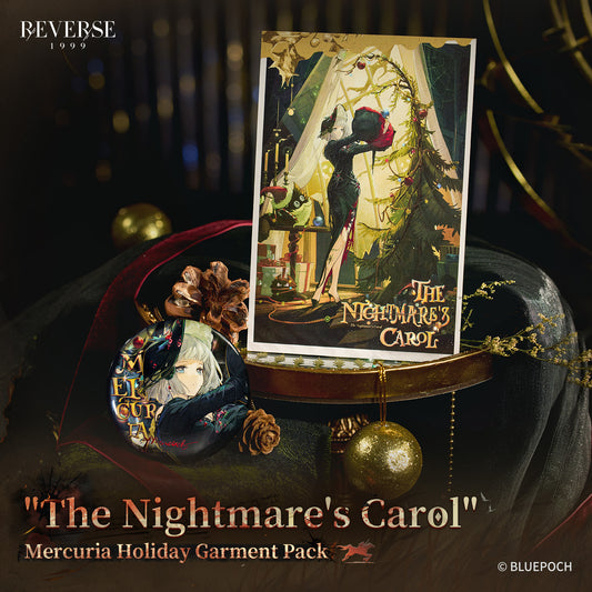 Reverse: 1999 "The Nightmare's Carol" Mercuria Holiday Garment Pack