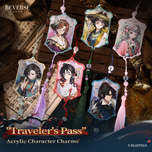 "Traveler's Pass" Acrylic Character Charms