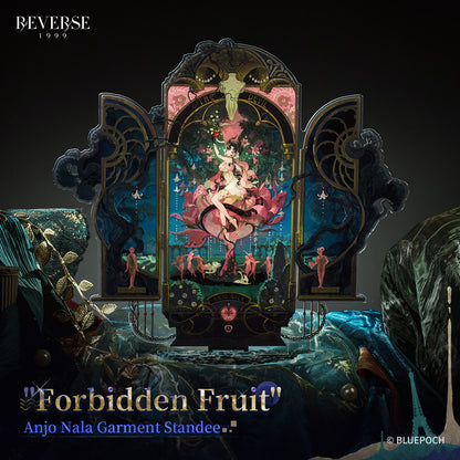 Reverse: 1999 "Forbidden Fruit" Anjo Nala Garment Standee