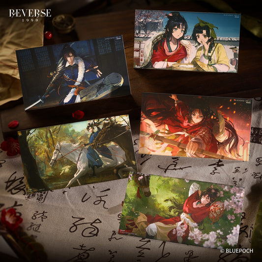 "Spring Unending" Illustration Postcard Packs: