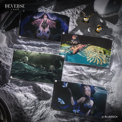 Reverse: 1999"Paradise Regained" Illustration Postcard Packs