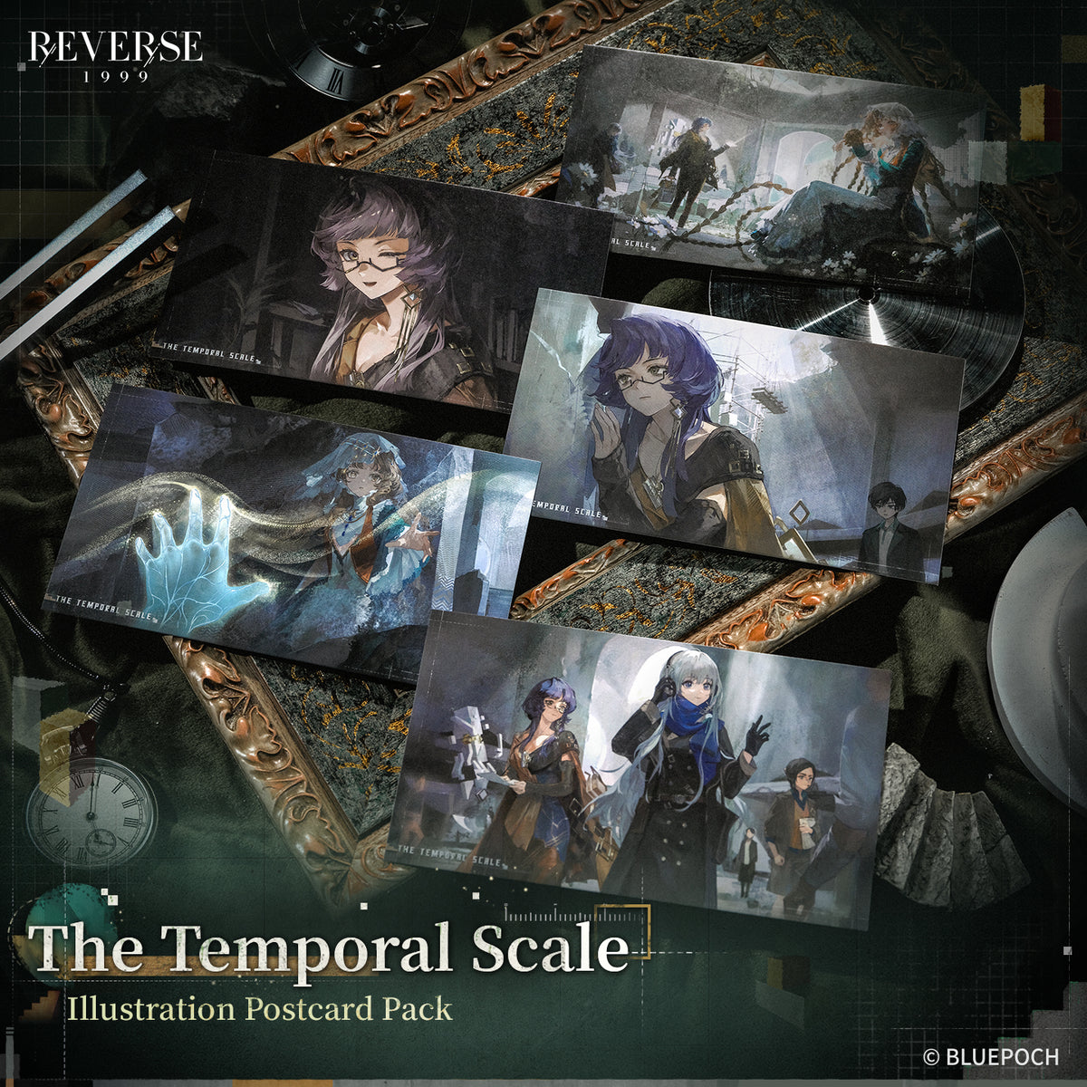 Reverse: 1999"The Temporal Scale" Illustration Postcard Pack