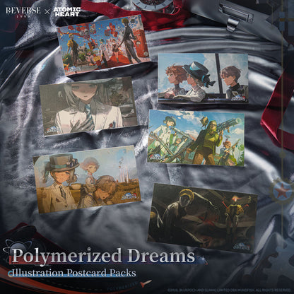 Reverse: 1999 x Atomic Heart "Polymerized Dreams" Illustration Postcard Packs