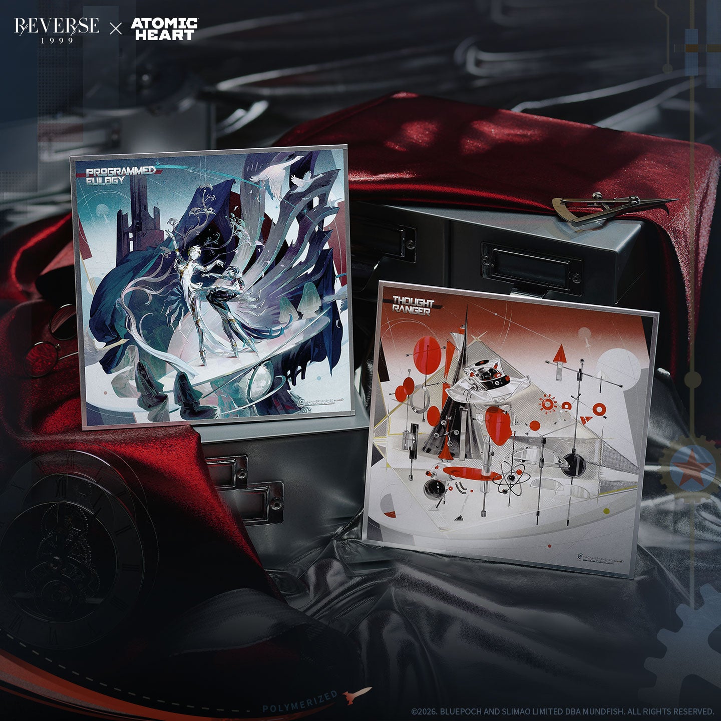 Reverse: 1999 x Atomic Heart "A Machinery-Themed Glimpse into the Future" Garment Shikishi Boards