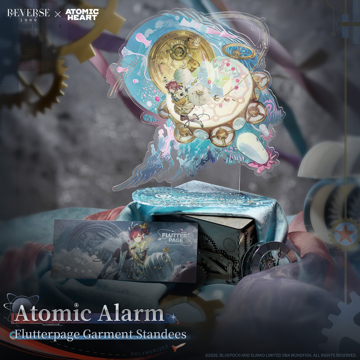Reverse: 1999 x Atomic Heart "Atomic Alarm" Flutterpage Garment Standees