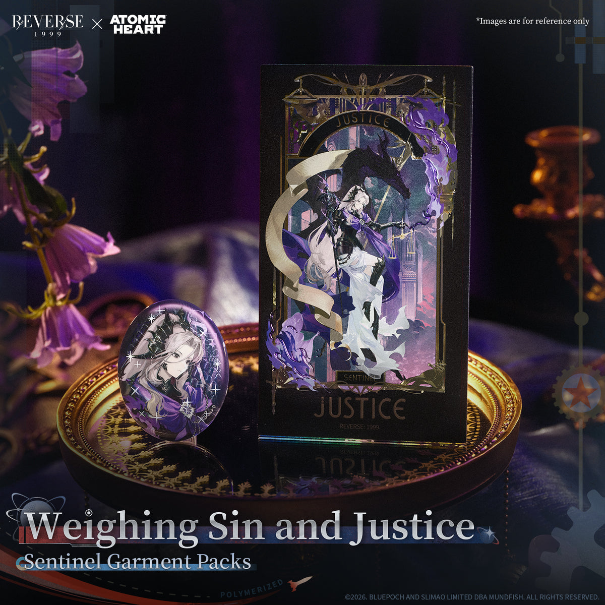 Reverse: 1999 x Atomic Heart "Weighing Sin and Justice" Sentinel Garment Packs