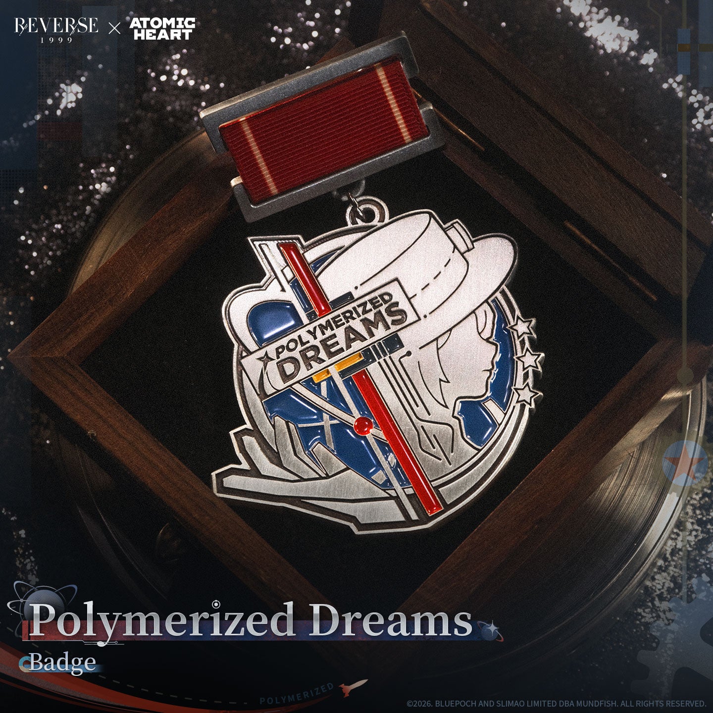 Reverse: 1999 x Atomic Heart "Polymerized Dreams" Badge