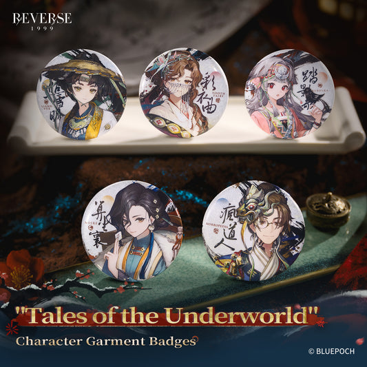 "Tales of the Underworld" Character Garment Badges