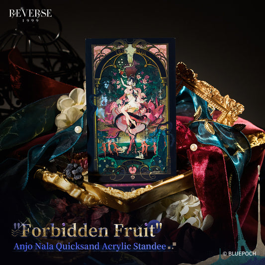 Reverse: 1999 "Forbidden Fruit" Anjo Nala Quicksand Acrylic Standee